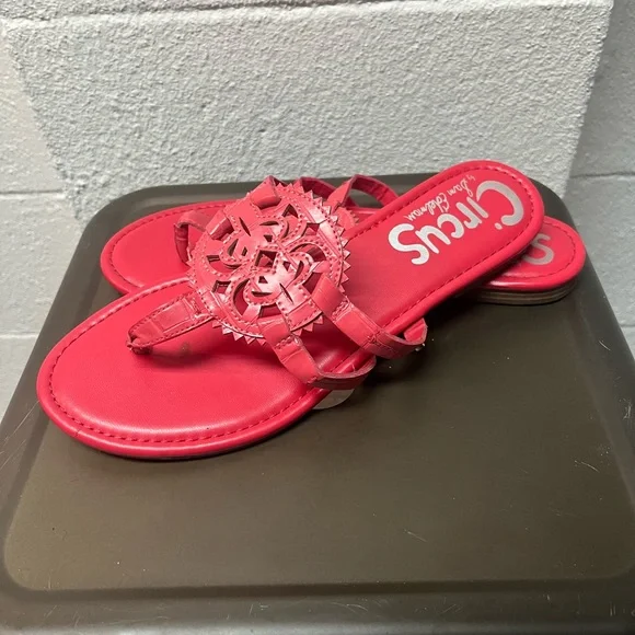 Circus by Sam Edelman Hot Pink Sandals - Picture 3 of 5